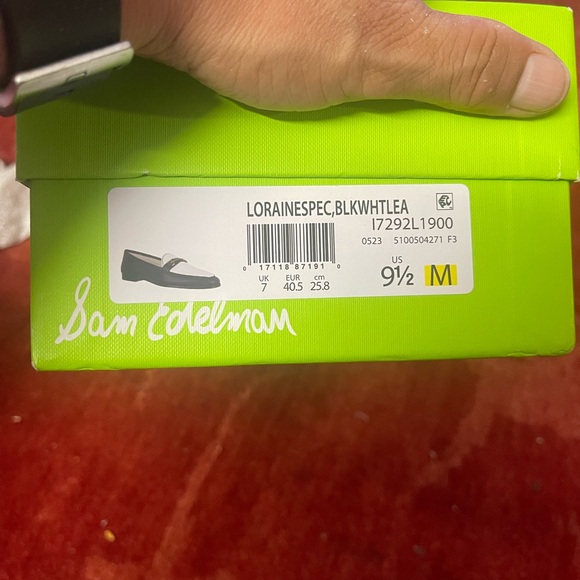 SAM EDELMAN
Loraine Two-Tone Bit Loafers. - Picture 13 of 13